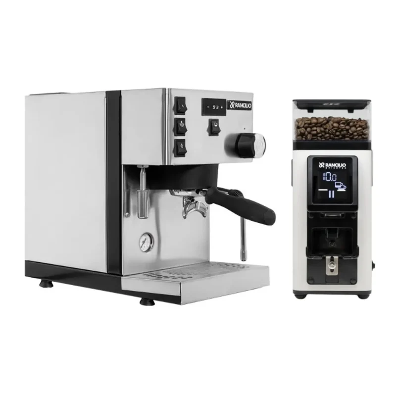 Rancilio Silvia Pro X Espresso + Stile Grinder - Home Bundle Kit