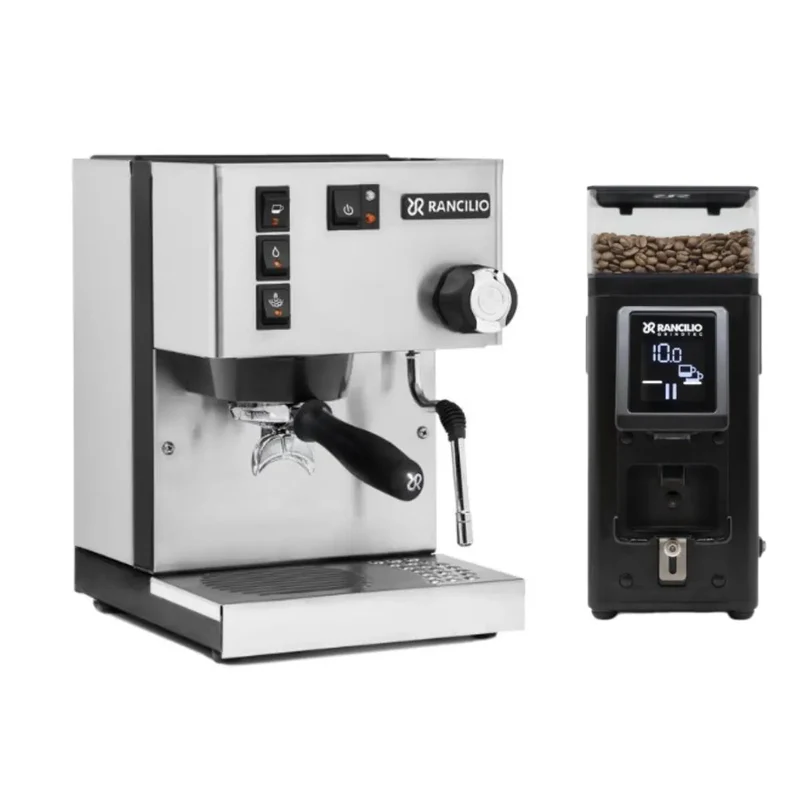Rancilio Silvia Home Espresso Machine + Stile Grinder - Home Bundle Kit