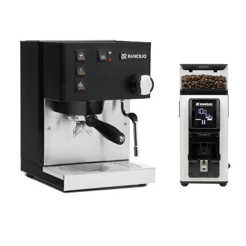 Rancilio Silvia Home Espresso Machine + Stile Grinder - Home Bundle Kit