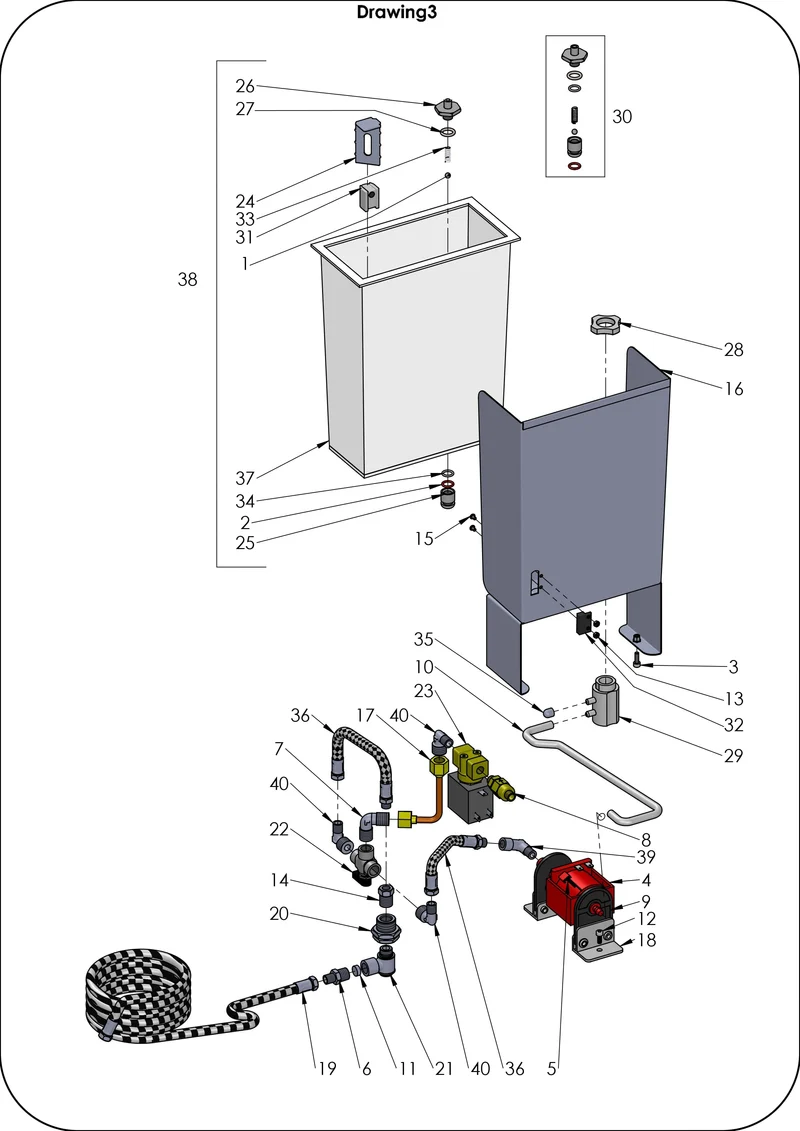 Pro 800 Water Circuit