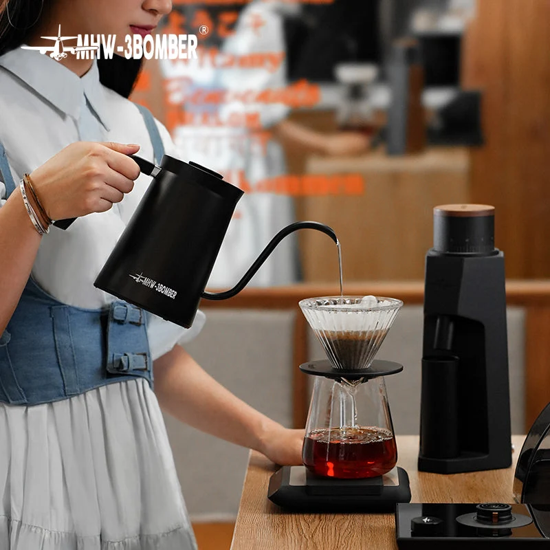 MHW Assassin Electric Coffee Kettle - Black