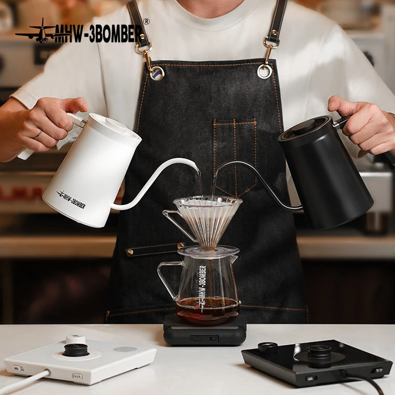 MHW Assassin Electric Coffee Kettle - Black
