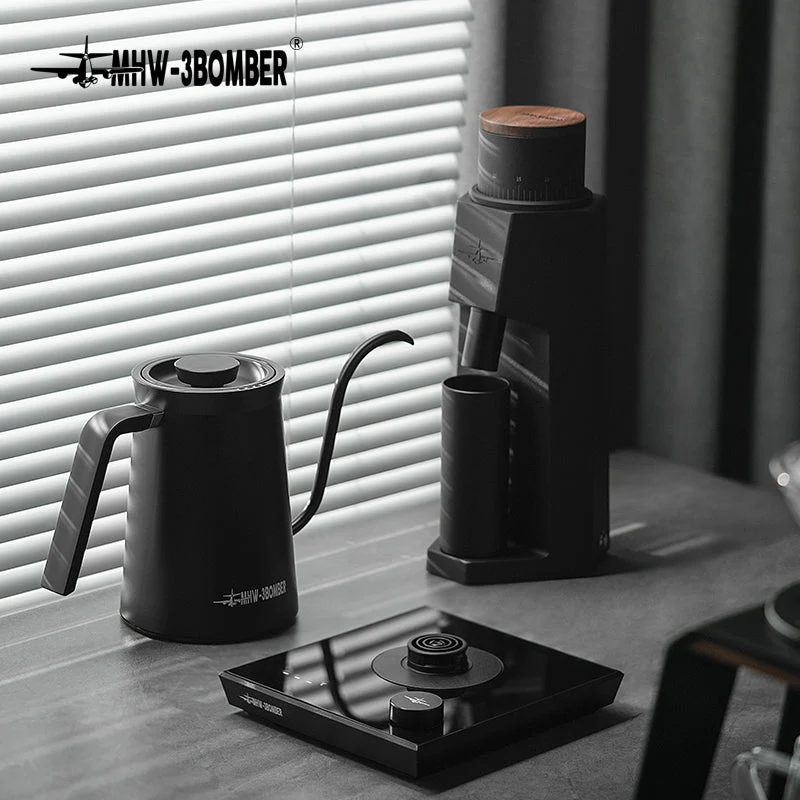 MHW Assassin Electric Coffee Kettle - Black
