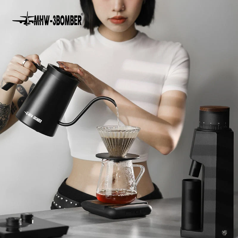 MHW Assassin Electric Coffee Kettle - Black