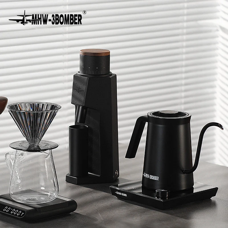 MHW Assassin Electric Coffee Kettle - Black