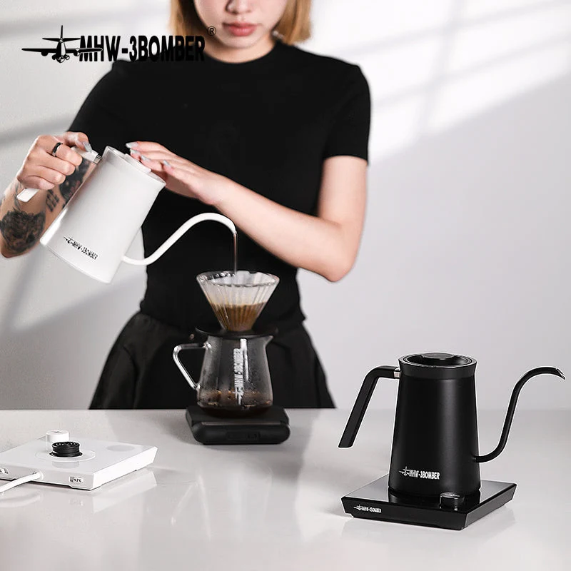 MHW Assassin Electric Coffee Kettle - Black