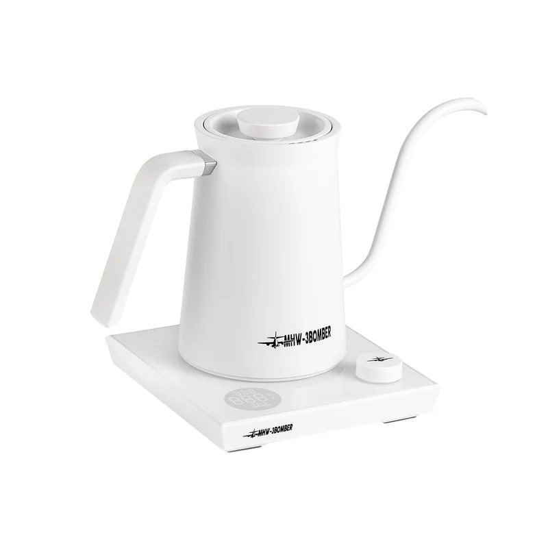 MHW Assassin Electric Coffee Kettle - White