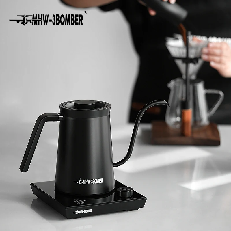 MHW Assassin Electric Coffee Kettle - White