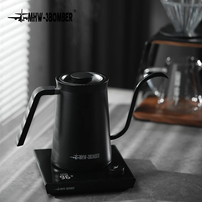 MHW Assassin Electric Coffee Kettle - White