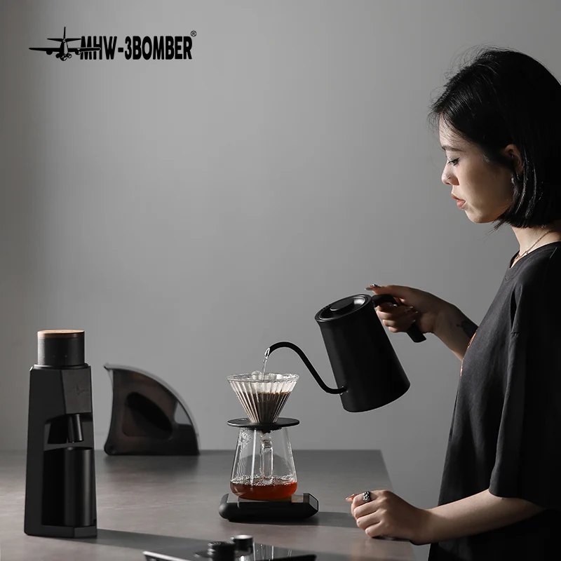 MHW Assassin Electric Coffee Kettle - White