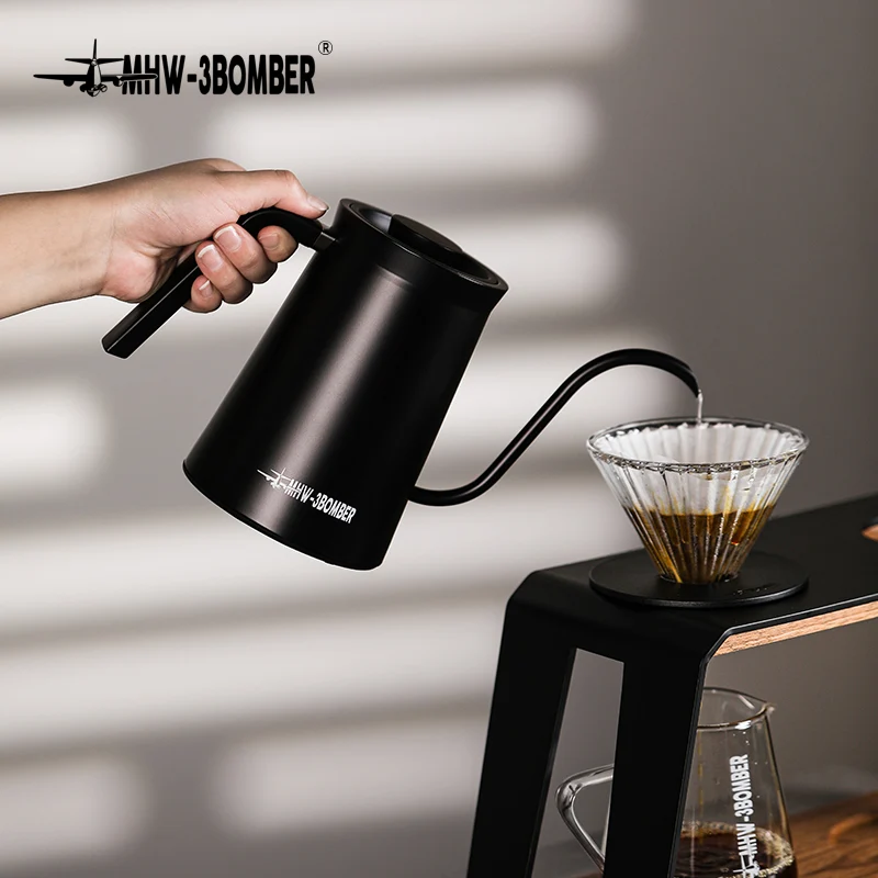MHW Assassin Electric Coffee Kettle - White