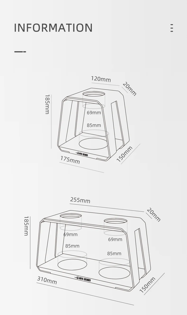 MHW Pour Over Ladder Dripper Stand - Single
