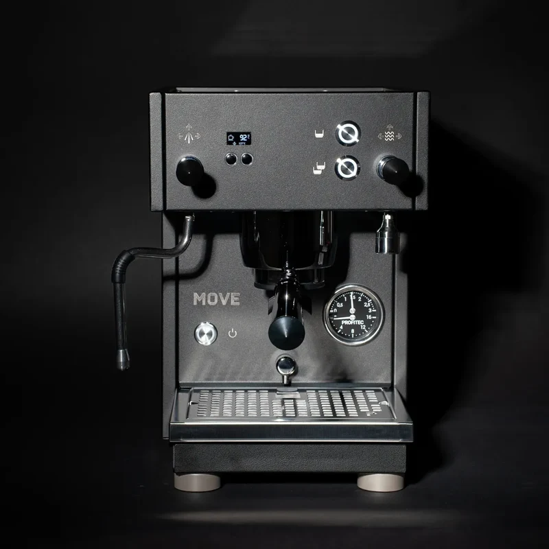 Profitec Move Espresso Machine - Dual Boiler Home Machine with Discreet Display + Coffee beans