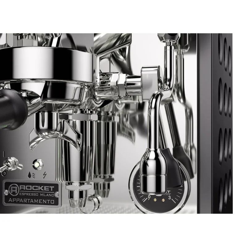 Rocket Appartamento TCA Espresso Machine - Temperature Control - Black/Copper