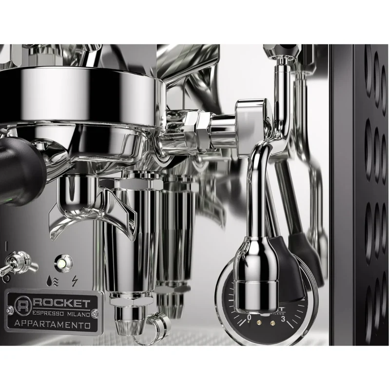 Rocket Appartamento TCA Espresso Machine - Temperature Control - Black
