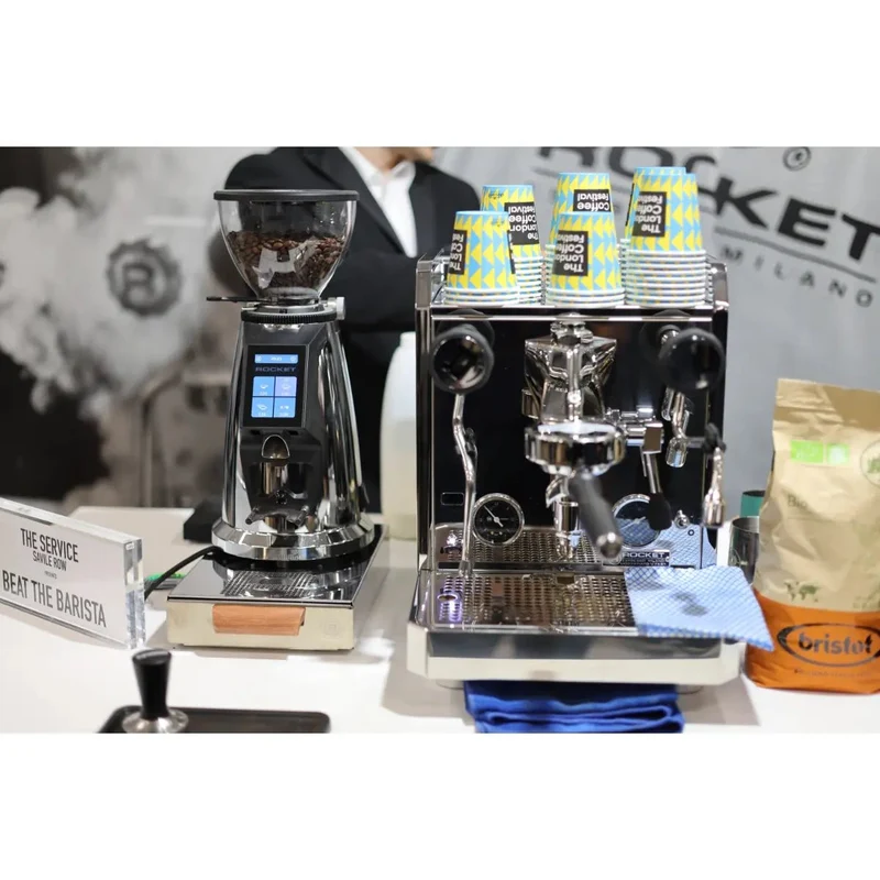 Rocket Espresso - Mozzafiato Fast Espresso Machine - 12 Minute Heat Up Time
