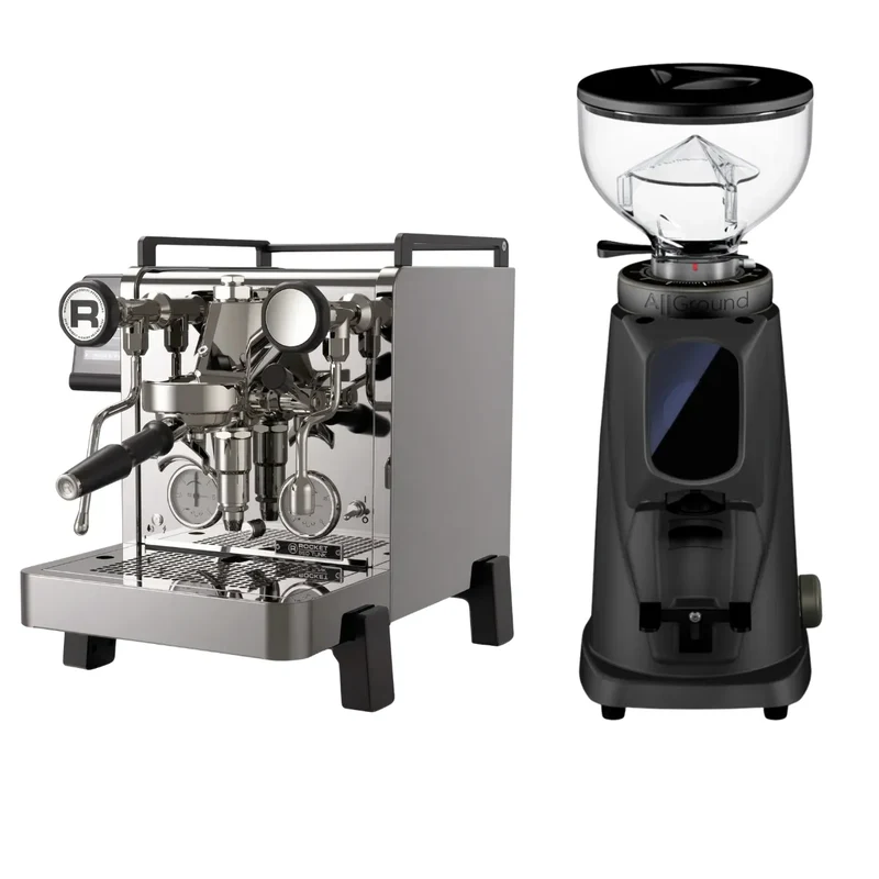 Rocket Espresso R58 Tune Espresso Machine + Fiorenzato All Ground Sense Espresso Grinder