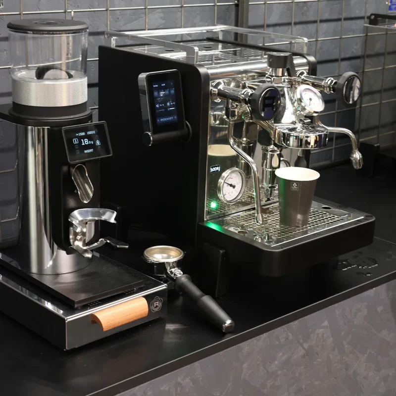 Rocket R58 Tune Espresso Machine -With Tune Technology and Dual-Boiler Setup + Free Coffee Beans