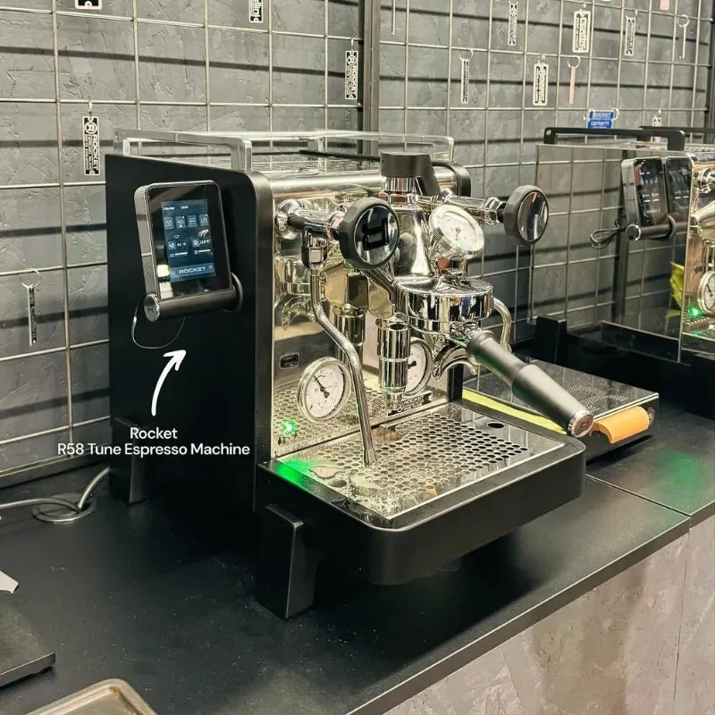 Rocket R58 Tune Espresso Machine -With Tune Technology and Dual-Boiler Setup + Free Coffee Beans