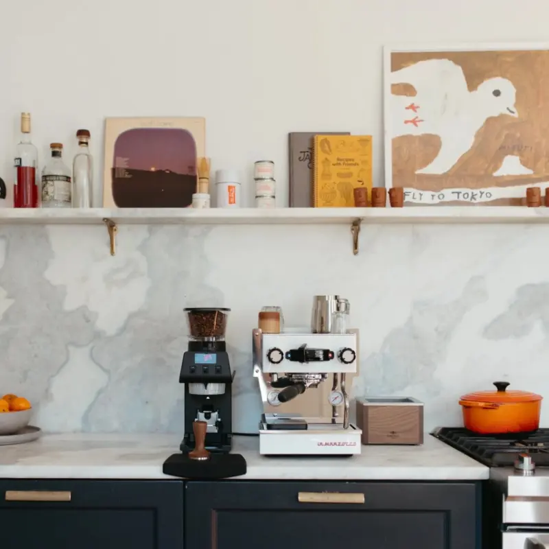 La Marzocco Linea Mini R EE Espresso Machine + La Marzocco Pico Grinder Home Bundle Kit