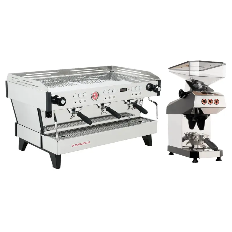 La Marzocco Linea PB S Espresso Machine + Swan Grinder Commercial Bundle Kit