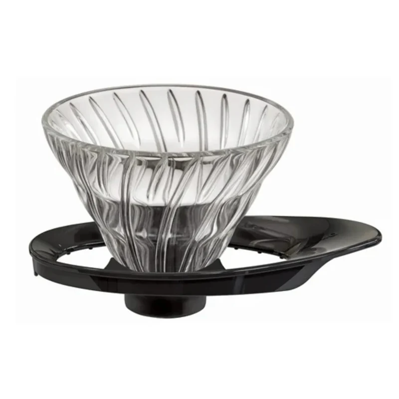 Hario V60 Dripper Glas Zwart - Filterhouder