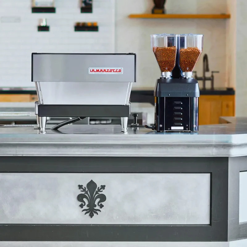 La Marzocco Swift Espresso Grinder - On Demand Grinding and Tamping - Flat Ceramic Burrs