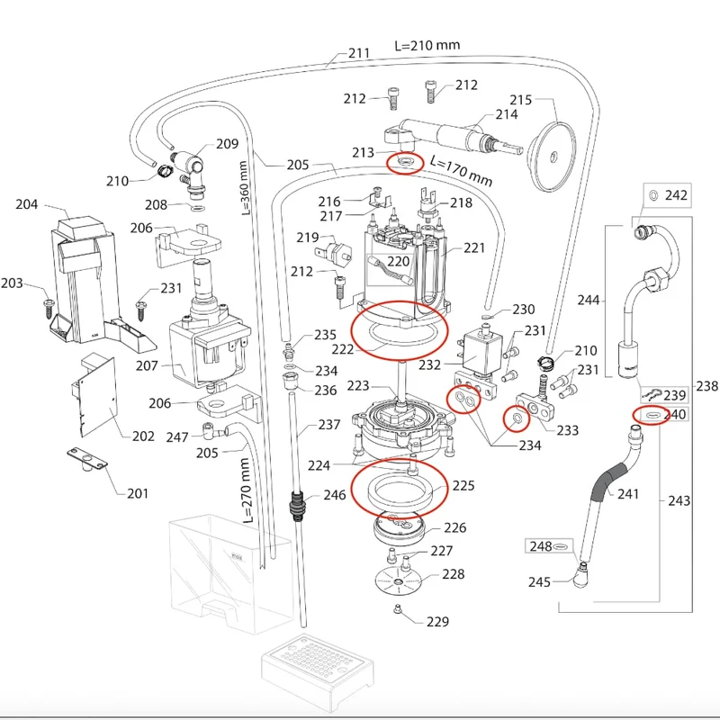 Gaggia Classic Service Kit Basic