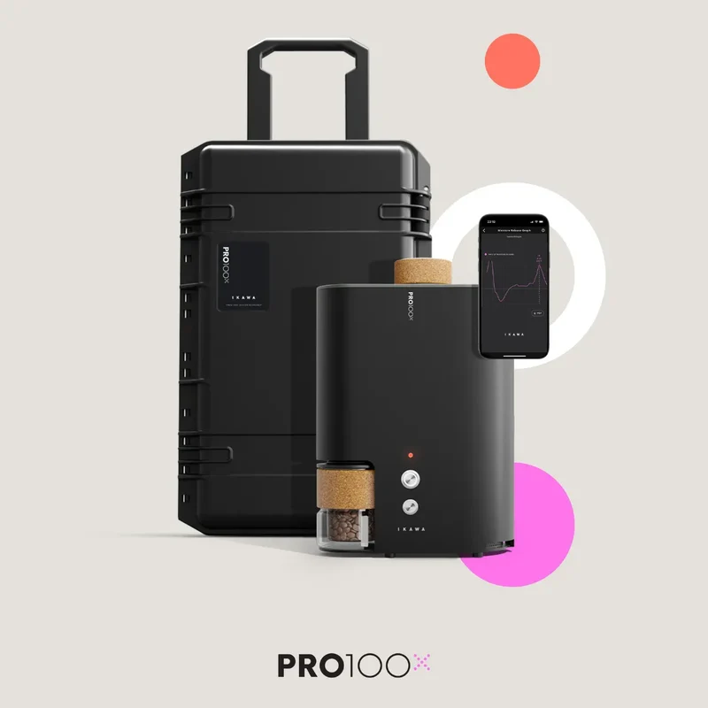 IKAWA Pro 100x Advanced 100g Target Development Mode Coffee Roaster