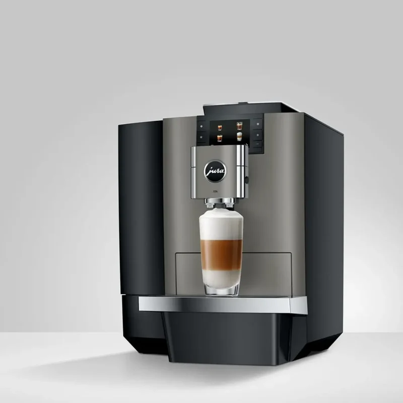 JURA X10c Automatic Bean to Cup Espresso Machine - Up to 100 Cups/day