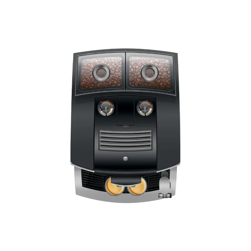JURA J10 Twin Diamond Automatic Espresso Machine - Onyx - Bean to Cup