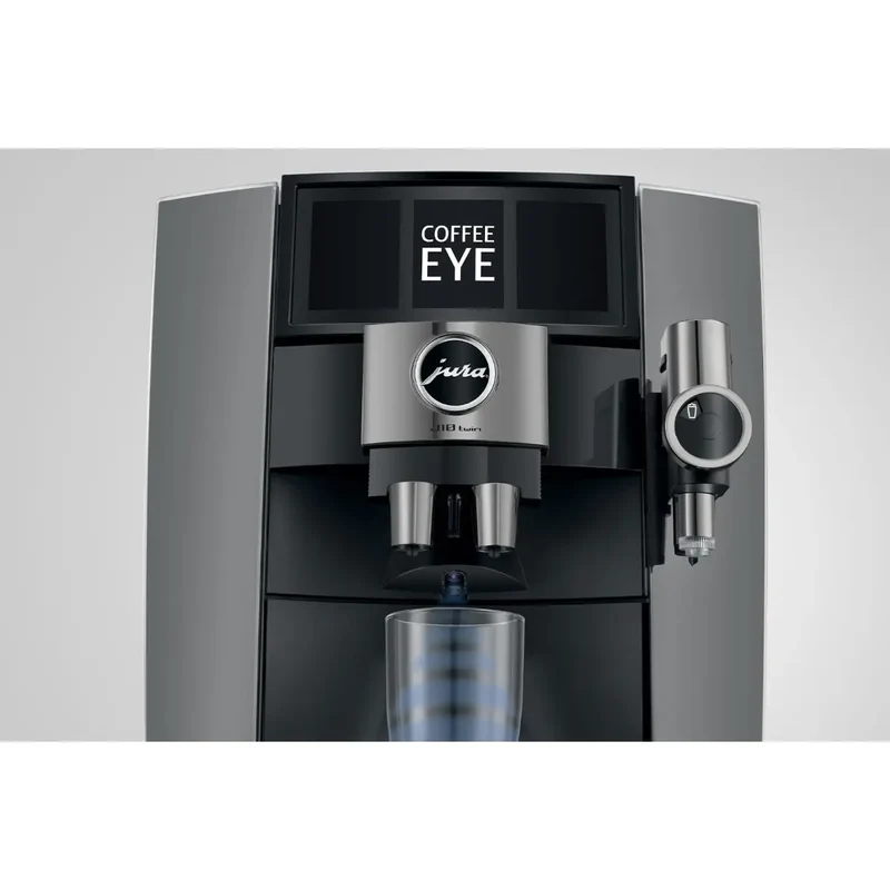 JURA J10 Twin Diamond Automatic Espresso Machine - Onyx - Bean to Cup