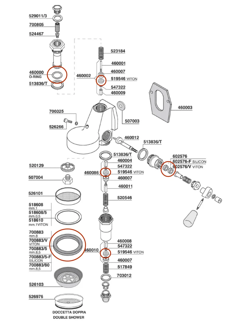 E61 Service Kit Basic 8.0mm
