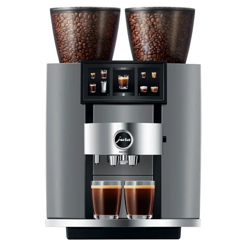JURA Giga W10 Automatic Bean to Cup Espresso Machine - Up to 50 Cups/day