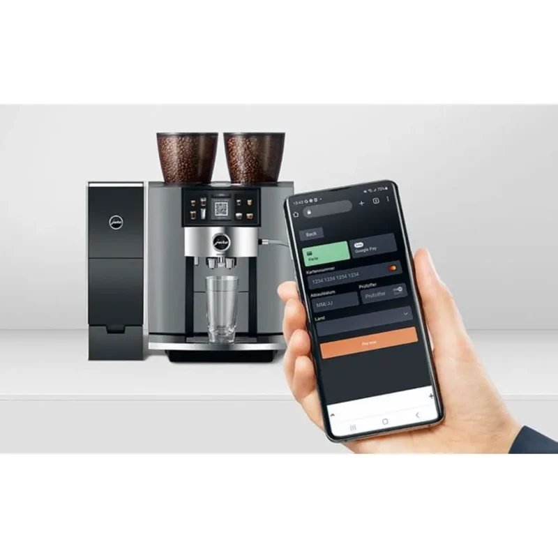 JURA Giga W10 Automatic Bean to Cup Espresso Machine - Up to 50 Cups/day