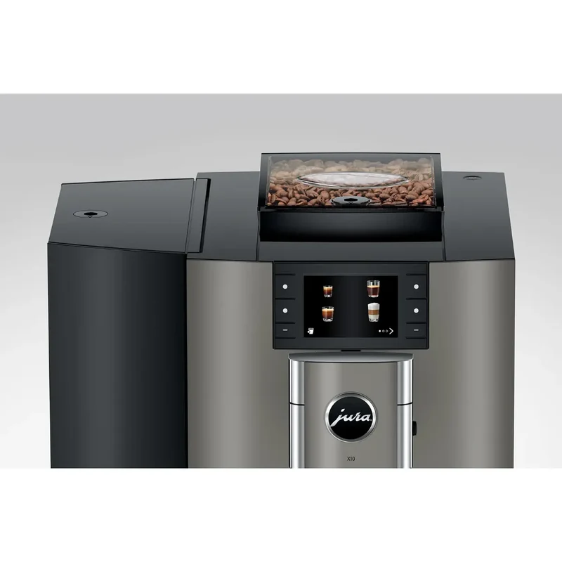 JURA X10 Automatic Bean to Cup Espresso Machine - Up to 100 Cups/day