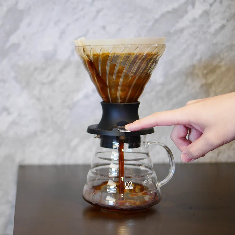 Hario V60 Switch Immersion Dripper - incl 40 filters