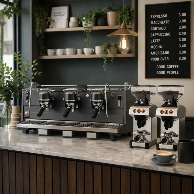 La Marzocco Strada X - 3 Group Espresso Machine + x 2 La Marzocco Swan Grinders + Installation