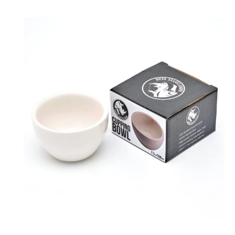 Rhino Cupping Bowl - White