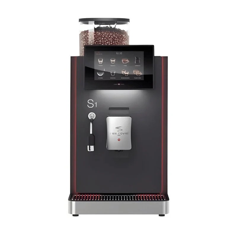 Rex Royal S1 Bean to Cup Coffee Machine + 7 Litre Milk Fridge, Installation and Service Package