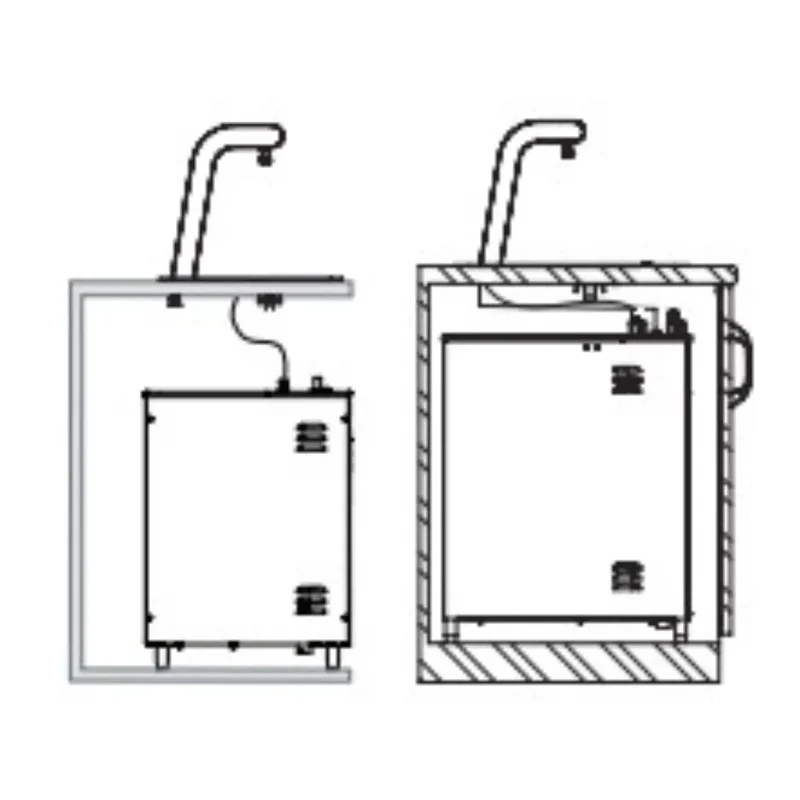 Marco UC45 Undercounter Ecoboiler - 3 Dispense