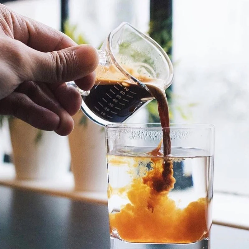 Rhino Double-Spouted Glass Shot