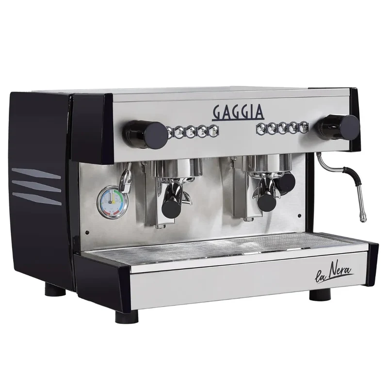 Gaggia Milano La Nera Espresso Machine - with Copper Boiler and Smartia Connect Technology