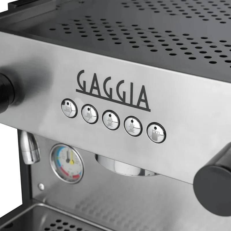 Gaggia Milano La Nera Espresso Machine - with Copper Boiler and Smartia Connect Technology