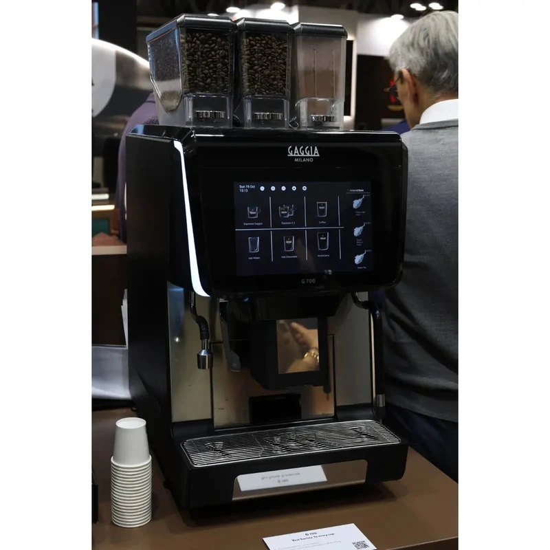 Gaggia Milano G700 Premium 300-Cup Bean-to-Cup Espresso Machine - with 10" Touchscreen