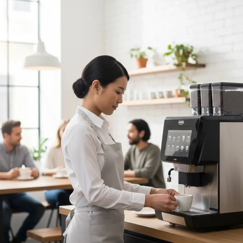 Gaggia Milano G500 Kalea 250-Cup Bean-to-Cup with Z4000 Brewer Coffee Machine