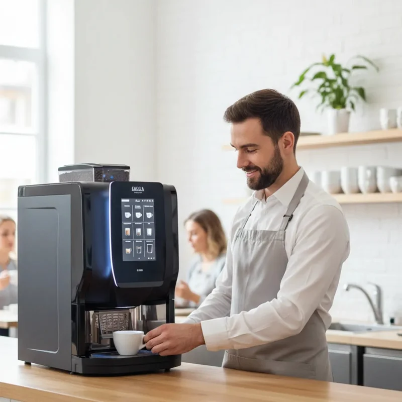 Gaggia Milano G300 Heavy-Duty Bean to Cup Espresso Machine - 200 Cups per Day
