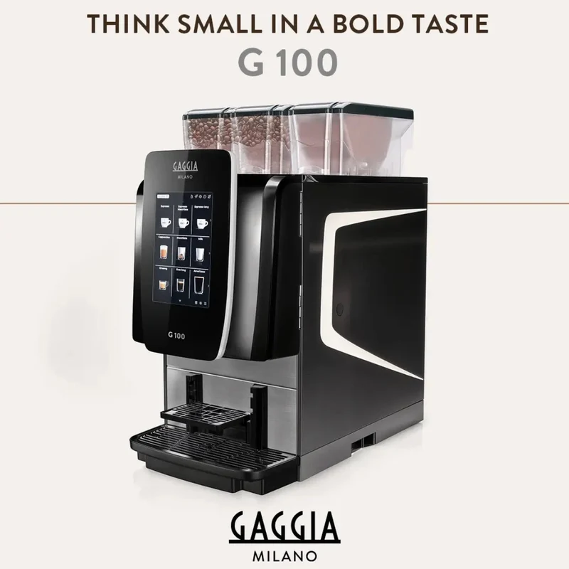Gaggia Milano G100 Compact Bean-to-Cup Coffee Machine - Dual Blend Capability
