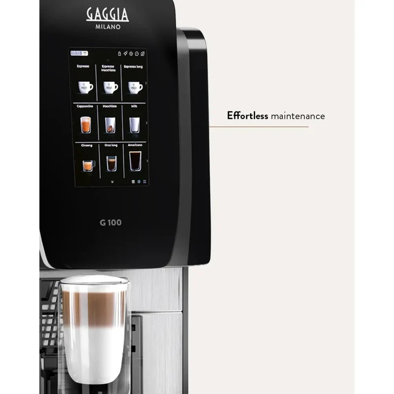 Gaggia Milano G100 Compact Bean-to-Cup Coffee Machine - Dual Blend Capability