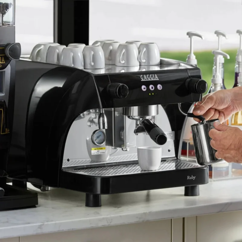 Gaggia Milano Ruby & Ruby Pro Espresso Machine - Programmable Dose Selections